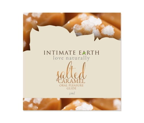 Intimate Earth Natural Flavors Lubrykant Saszetka Słony Karmel 3ml
