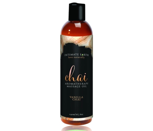 Intimate Earth Chai Olejek do masażu herbata-wanilia 120ml naturalny