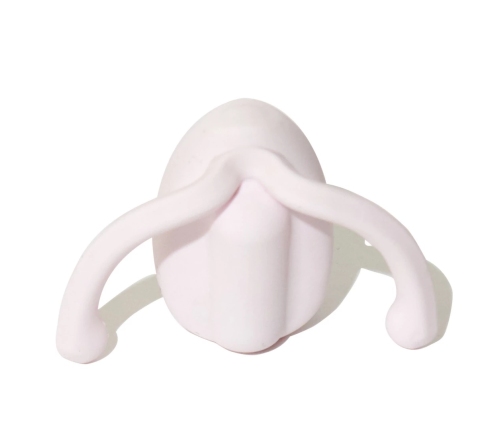 Dame Products EVA II Quartz Compact Hands-Free Intimate Device Pink