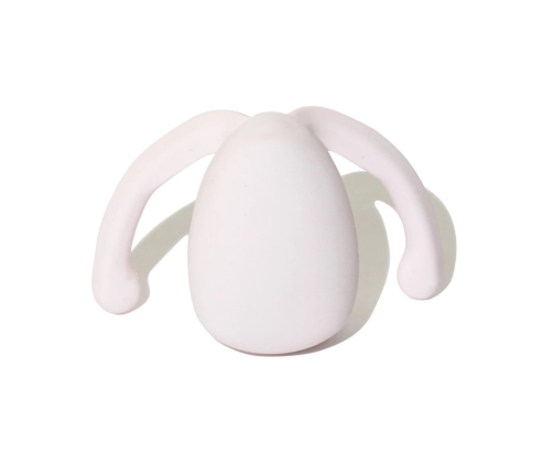 Dame Products EVA II Quartz Compact Hands-Free Intimate Device Pink