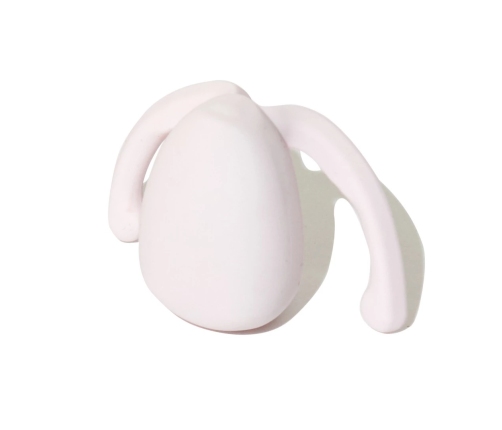 Dame Products EVA II Quartz Compact Hands-Free Intimate Device Pink