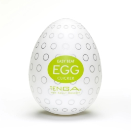 Tenga Egg Clicker Intimate Pleasure Device - Flexible Textured Sleeve Tenga Egg Clicker Intimate Pleasure Device - Flexible Textured Sleeve