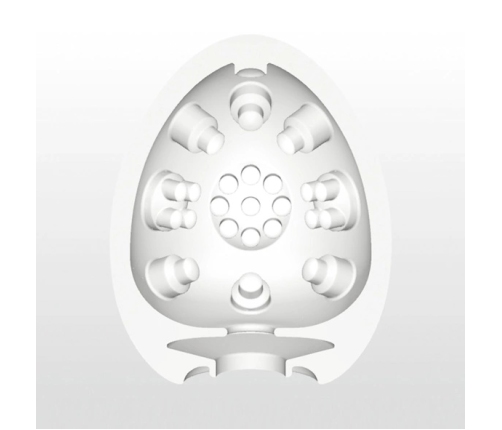 Tenga Egg Clicker Intimate Pleasure Device - Flexible Textured Sleeve