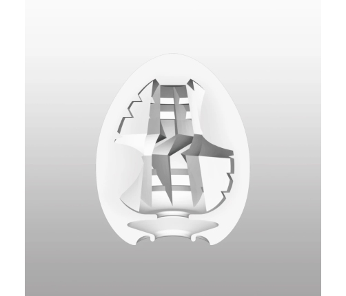 Tenga Egg Thunder Intimate Stimulation Device - Flexible Textured Sleeve