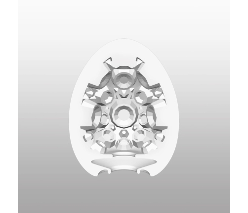 Tenga Egg Crater Stretchable Intimate Device Single Piece Transparent