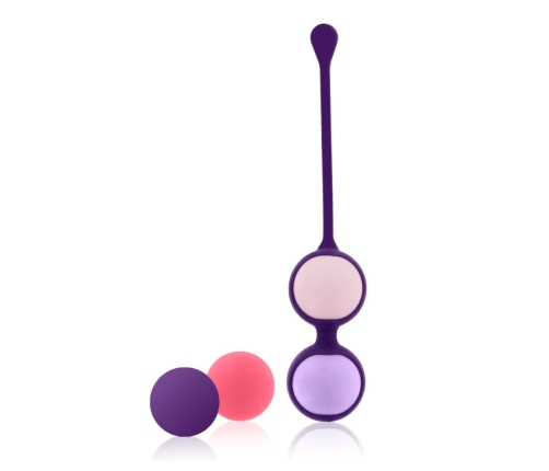 Rianne S Essentials Kegel Balls Set Nude - 4 Weights & Cosmetic Bag
