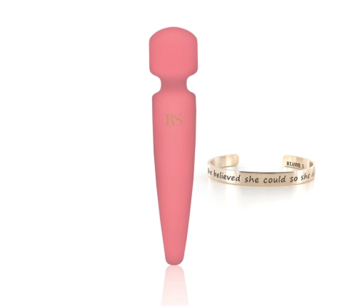 Rianne S Bella Mini Body Wand Coral - Compact Waterproof Massager