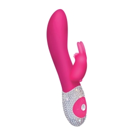 The Rabbit Company Classic Rabbit Bling Pink Intimate Dual Motor Model