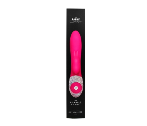 The Rabbit Company Classic Rabbit Bling Pink Intimate Dual Motor Model