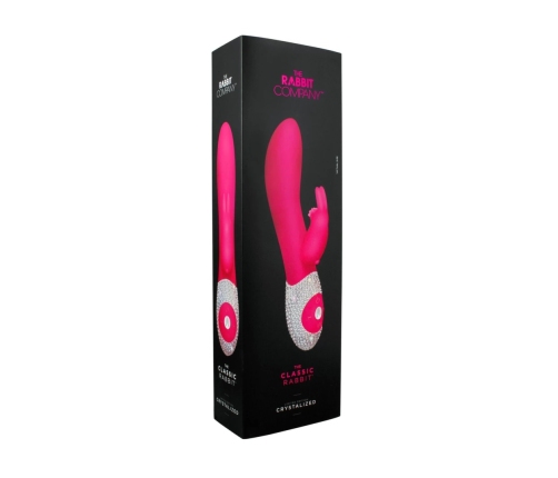 The Rabbit Company Classic Rabbit Bling Pink Intimate Dual Motor Model