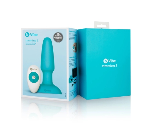 B-Vibe - Rimming Plug 2 Teal