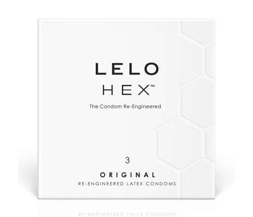 Lelo - HEX Condoms Original 3 Pack