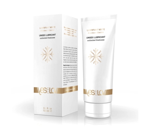 YESforLOV Unlimited Freshness Water-Based Lubricant, 100ml, Menthol Effect