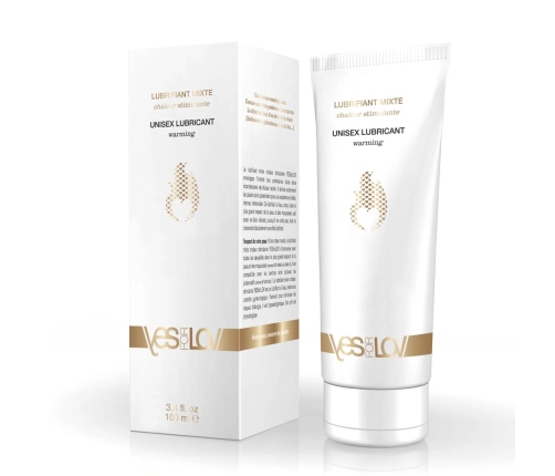 YESforLOV Unlimited Warming Lubricant 100ml - Water-Based, Neutral pH