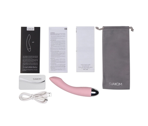 Svakom - Amy G-Spot Vibrator Pale Pink