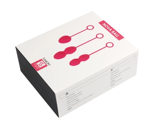 Svakom - Nova Kegel Balls Plum Red