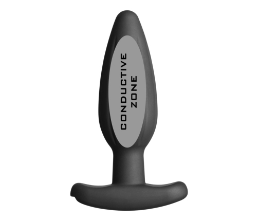 ElectraStim - Silicone Noir Rocker Butt Plug Medium