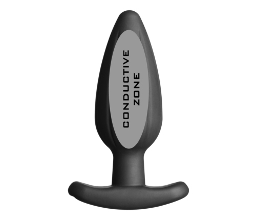 ElectraStim - Silicone Noir Rocker Butt Plug Large