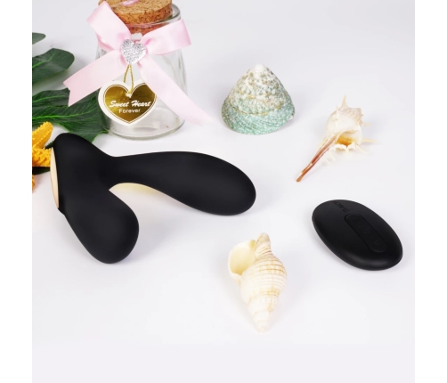 Svakom Vick Remote-Controlled Powerful Plug Black - Ergonomic Design