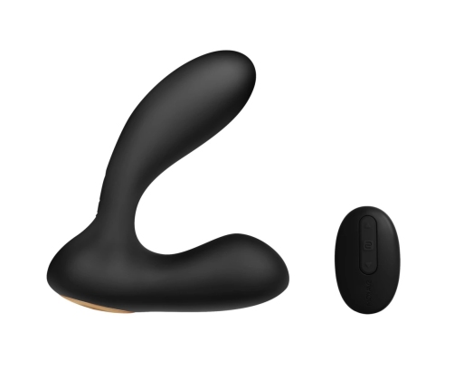 Svakom Vick Remote-Controlled Powerful Plug Black - Ergonomic Design