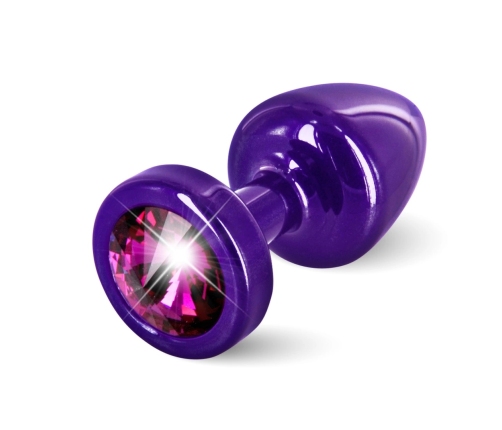 Diogol Anni Round Intimate Accessory 25mm Purple-Pink Crystal Finish