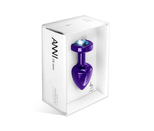 Diogol Anni Round 25 mm Intimate Accessory Purple & Blue Crystal