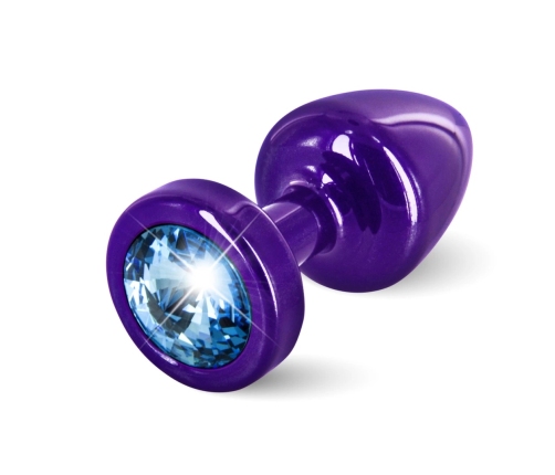 Diogol Anni Round 25 mm Intimate Accessory Purple & Blue Crystal