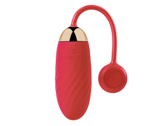 Svakom - Ella Vibrating Egg Red