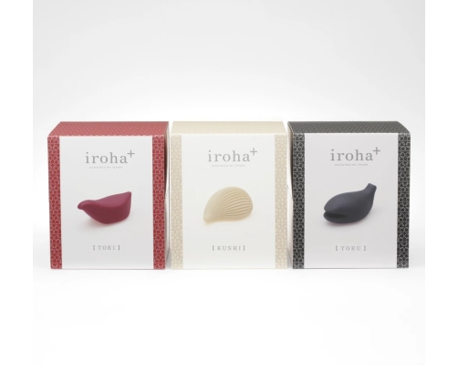 Iroha by Tenga Tori Intimate Device Dark Red Soft-Touch Silicone