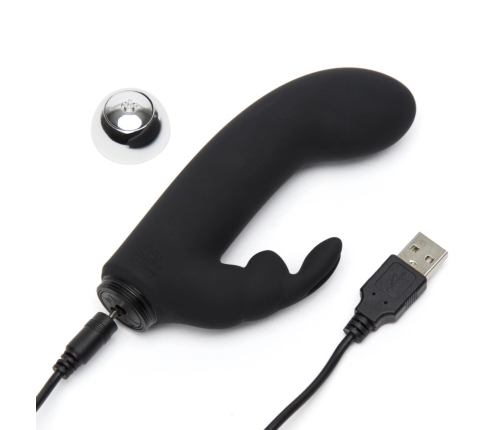 Fifty Shades of Grey - Greedy Girl Rechargeable Mini Rabbit Vibrator