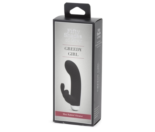 Fifty Shades of Grey - Greedy Girl Rechargeable Mini Rabbit Vibrator