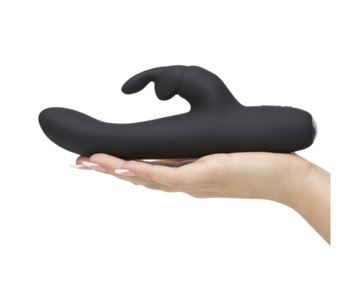 Fifty Shades of Grey - Greedy Girl Rechargeable Slimline Rabbit Vibrator