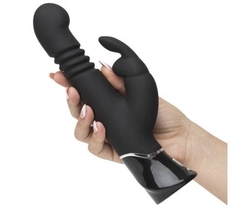 Fifty Shades of Grey - Greedy Girl Rechargeable Thrusting G-Spot Rabbit Vibrator