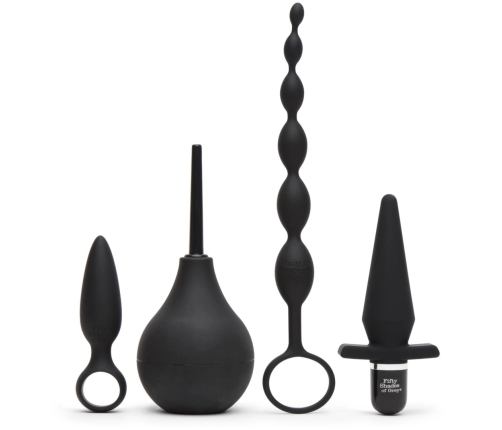 Fifty Shades of Grey - Pleasure Overload Starter Anal Kit (4 piece kit)