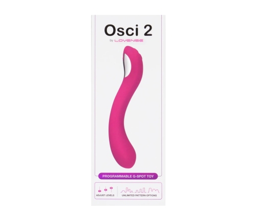 Lovense Osci 2 Oscillating Intimate Device with App Control, Pink