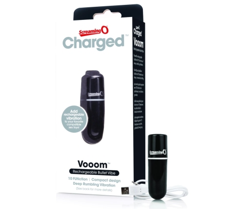 The Screaming O - Charged Vooom Bullet Vibe Black