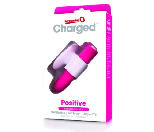 The Screaming O Charged Positive Massager Strawberry USB Rechargeable