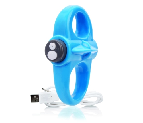 The Screaming O Charged Yoga Blue - Flexible Intimate Ring, Rechargeable