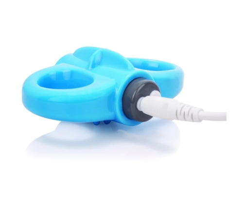 The Screaming O Charged Yoga Blue - Flexible Intimate Ring, Rechargeable