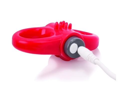 The Screaming O Charged Yoga Red Intimate Fitness Silicone Ring