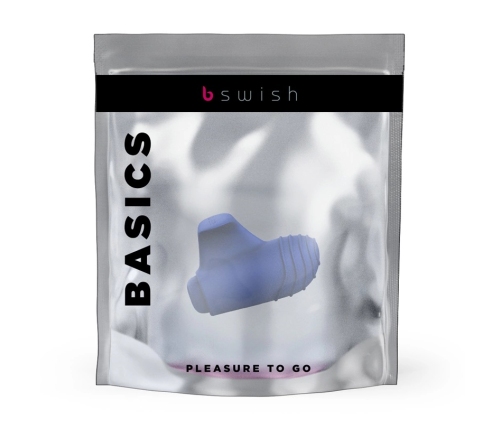B Swish Bteased Basic Denim - Compact Precision Silicone Massager