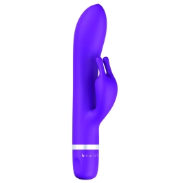 B Swish Bwild Classic Bunny Silicone Intimate Massager Purple 15.2cm