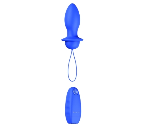 B Swish Bfilled Classic Denim - Wireless Remote Intimate Plug, 5 Modes