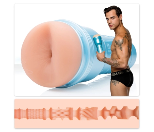 Fleshjack Boys Levi Karter Explosive Intimate Device - Blue Case