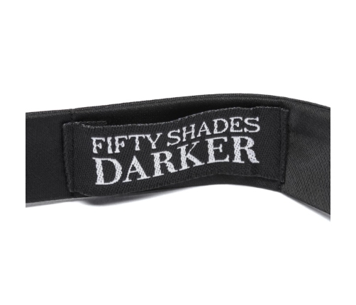 Fifty Shades of Grey Darker His Rules Bow Tie Restraint 2-in-1, Black