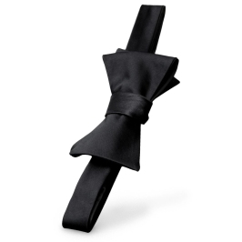 Fifty Shades of Grey Darker His Rules Bow Tie Restraint 2-in-1, Black