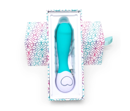 OhMiBod Lovelife Cuddle Mini G-Spot Massager Turquoise USB Rechargeable