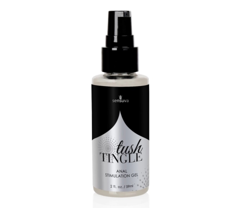 Sensuva Tushy Tingle żel stymulujący z miętą, naturalny, 59 ml