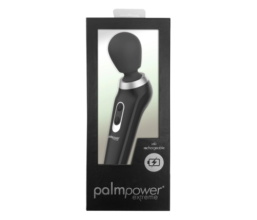 PalmPower - Extreme Wand Massager Black