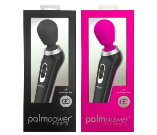 PalmPower - Extreme Wand Massager Black